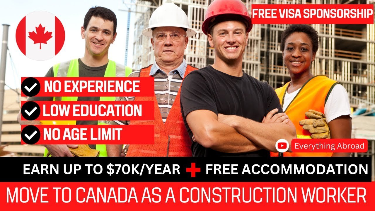 Build Your Future With $57,000+ Construction Jobs with Visa Sponsorship